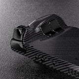 eXtremeRate Replacement Graphite Carbon Fiber Pattern Full Set Shell with Buttons for Steam Deck Console - QESDS002