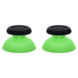 eXtremeRate Green & Black Dual-Color Replacement Thumbsticks for PS5 Controller, Custom Analog Stick Joystick Compatible with PS5, for PS4 All Model Controller - JPF636
