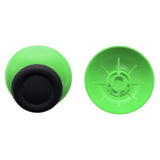 eXtremeRate Green & Black Dual-Color Replacement Thumbsticks for PS5 Controller, Custom Analog Stick Joystick Compatible with PS5, for PS4 All Model Controller - JPF636
