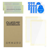 eXtremeRate 2 Pack Antique Yellow Border Transparent HD Saver Protector Film, Tempered Glass Screen Protector for Nintendo Switch Lite [Anti-Scratch, Anti-Fingerprint, Shatterproof, Bubble-Free] - HL733