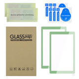 eXtremeRate 2 Pack Matcha Green Border Transparent HD Saver Protector Film, Tempered Glass Screen Protector for Nintendo Switch Lite [Anti-Scratch, Anti-Fingerprint, Shatterproof, Bubble-Free] - HL736