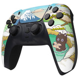 eXtremeRate Hot Spring Kitties Front Housing Shell Compatible with ps5 Controller BDM-010/020/030/040, DIY Replacement Shell Custom Touch Pad Cover Compatible with ps5 Controller - ZPFR007G3