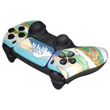 eXtremeRate Hot Spring Kitties Front Housing Shell Compatible with ps5 Controller BDM-010/020/030/040, DIY Replacement Shell Custom Touch Pad Cover Compatible with ps5 Controller - ZPFR007G3