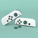 eXtremeRate PlayVital Switch Joystick Caps, Switch Lite Thumbstick Caps, Silicone Analog Cover for Switch OLED Joycon Thumb Grip Rocker Caps for Nintendo Switch & Switch Lite - Hunter Green - NJM1191