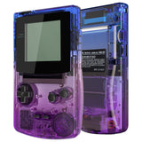 eXtremeRate IPS Ready Upgraded Gradient Translucent Bluebell GBC Replacement Shell Full Housing Cover w/ Buttons for Gameboy Color – Fit for GBC OSD IPS & Regular IPS & Standard LCD – Console & IPS Screen NOT Included - QCBP3015