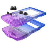 eXtremeRate IPS Ready Upgraded Gradient Translucent Bluebell GBC Replacement Shell Full Housing Cover w/ Buttons for Gameboy Color – Fit for GBC OSD IPS & Regular IPS & Standard LCD – Console & IPS Screen NOT Included - QCBP3015