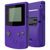 eXtremeRate IPS Ready Upgraded Purple GBC Replacement Shell Full Housing Cover w/ Buttons for Gameboy Color – Fit for GBC OSD IPS & Regular IPS & Standard LCD – Console & IPS Screen NOT Included - QCBP3014