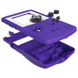 eXtremeRate IPS Ready Upgraded Purple GBC Replacement Shell Full Housing Cover w/ Buttons for Gameboy Color – Fit for GBC OSD IPS & Regular IPS & Standard LCD – Console & IPS Screen NOT Included - QCBP3014