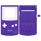 eXtremeRate IPS Ready Upgraded Purple GBC Replacement Shell Full Housing Cover w/ Buttons for Gameboy Color – Fit for GBC OSD IPS & Regular IPS & Standard LCD – Console & IPS Screen NOT Included - QCBP3014