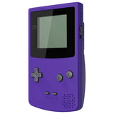 eXtremeRate IPS Ready Upgraded Purple GBC Replacement Shell Full Housing Cover w/ Buttons for Gameboy Color – Fit for GBC OSD IPS & Regular IPS & Standard LCD – Console & IPS Screen NOT Included - QCBP3014