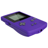 eXtremeRate IPS Ready Upgraded Purple GBC Replacement Shell Full Housing Cover w/ Buttons for Gameboy Color – Fit for GBC OSD IPS & Regular IPS & Standard LCD – Console & IPS Screen NOT Included - QCBP3014