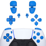 eXtremeRate Replacement D-pad R1 L1 R2 L2 Triggers Share Options Face Buttons, Orange Full Set Buttons Compatible with ps5 Controller BDM-030 - Controller NOT Included - JPF1005G3