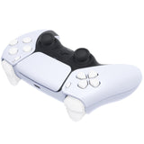 eXtremeRate Replacement D-pad R1 L1 R2 L2 Triggers Share Options Face Buttons, White Full Set Buttons Compatible with ps5 Controller BDM-030/040/050 - Controller NOT Included - JPF1008G3