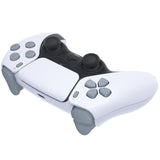 eXtremeRate Replacement D-pad R1 L1 R2 L2 Triggers Share Options Face Buttons, New Hope Gray Full Set Buttons Compatible with ps5 Controller BDM-030/040 - Controller NOT Included - JPF1037G3