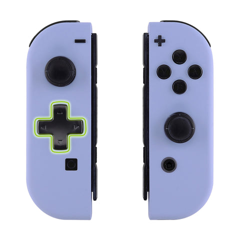 eXtremeRate Light Violet Joycon Handheld Controller Housing (D-Pad Version) with Full Set Buttons, DIY Replacement Shell Case for NS Switch JoyCon & OLED JoyCon - Console Shell NOT Included - JZP309