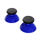 eXtremeRate Blue & Black Replacement 3D Joystick Thumbsticks, Analog Thumb Sticks with Phillips Screwdriver for Nintendo Switch Pro Controller - KRM526