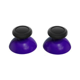 eXtremeRate Purple & Black Replacement 3D Joystick Thumbsticks, Analog Thumb Sticks with Phillips Screwdriver for Nintendo Switch Pro Controller - KRM527