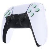eXtremeRate Replacement D-pad R1 L1 R2 L2 Triggers Share Options Face Buttons, Light Cyan Full Set Buttons Compatible with ps5 Controller BDM-030/040/050 - Controller NOT Included - JPF1019G3