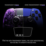 eXtremeRate Dream Blue Left Right Front Housing Shell with Touchpad Compatible with ps5 Edge Controller, DIY Replacement Faceplate Shell Custom Touch Pad Cover Compatible with ps5 Edge Controller - MLREGP003