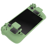 eXtremeRate Replacement Matcha Green Full Set Shell with Buttons for Steam Deck Console - QESDP007
