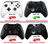 eXtremeRate Matcha Green Soft Touch Grip Faceplate Cover, Front Housing Shell Case Replacement Kit for Xbox One Elite Series 2 Controller Model 1797 and Core Model 1797 - Thumbstick Accent Rings Included - ELP333