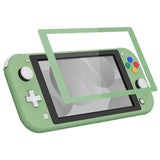 eXtremeRate Matcha Green DIY Replacement Shell for Nintendo Switch Lite, NSL Handheld Controller Housing with Screen Protector, Custom Case Cover for Nintendo Switch Lite - DLP316