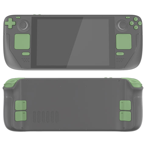 eXtremeRate Matcha Green Replacement Full Set Buttons for Steam Deck Console - JESDP008