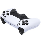 eXtremeRate Replacement D-pad R1 L1 R2 L2 Triggers Share Options Face Buttons, Black Full Set Buttons Compatible with ps5 Controller BDM-030/040/050 - Controller NOT Included - JPF1009G3