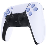 eXtremeRate Replacement D-pad R1 L1 R2 L2 Triggers Share Options Face Buttons, Light Violet Full Set Buttons Compatible with ps5 Controller BDM-030/040/050 - Controller NOT Included - JPF1015G3