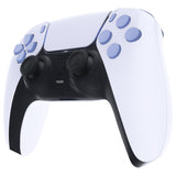 eXtremeRate Replacement D-pad R1 L1 R2 L2 Triggers Share Options Face Buttons, Light Violet Full Set Buttons Compatible with ps5 Controller BDM-030/040 - Controller NOT Included - JPF1015G3