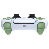 eXtremeRate Replacement D-pad R1 L1 R2 L2 Triggers Share Options Face Buttons, Matcha Green Full Set Buttons Compatible with ps5 Controller BDM-030/040/050 - Controller NOT Included - JPF1017G3