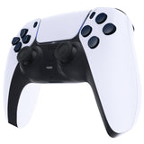 eXtremeRate Replacement D-pad R1 L1 R2 L2 Triggers Share Options Face Buttons, Midnight Blue Full Set Buttons Compatible with ps5 Controller BDM-030/040/050 - Controller NOT Included - JPF1014G3