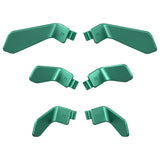 eXtremeRate Metalic Aqua Green 6in1 Replacement Interchangeable Swift Back Paddles for Xbox One Elite & Elite Series 2 Controller - IL607