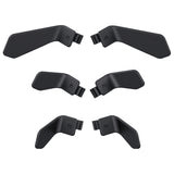 eXtremeRate Metalic Black 6in1 Replacement Interchangeable Swift Back Paddles for Xbox One Elite & Elite Series 2 Controller - IL601