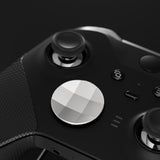 eXtremeRate 2 pcs Metalic Silver Magnetic Stainless Steel D-Pads for Xbox One Elite & Xbox One Elite Series 2 Controller - IL402