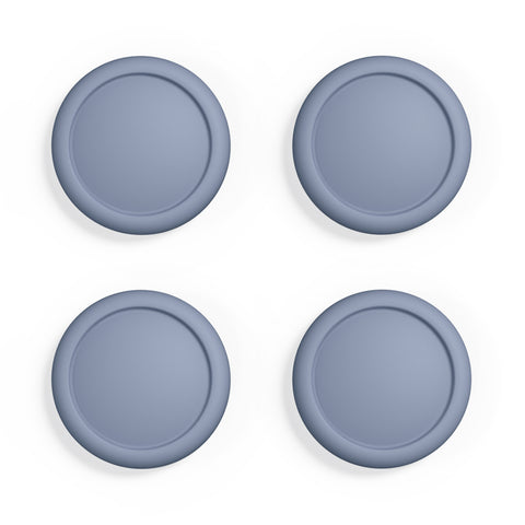 PlayVital Switch Joystick Caps, Switch Lite Thumbstick Caps, Silicone Analog Cover for Joycon of Switch OLED Thumb Grip Rocker Caps for Nintendo Switch & Switch Lite - Slate Gray - NJM1194