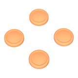 PlayVital Switch Joystick Caps, Switch Lite Thumbstick Caps, Silicone Analog Cover for Joycon of Switch OLED, Thumb Grip Rocker Caps for Nintendo Switch & Switch Lite - Apricot Yellow - NJM1195