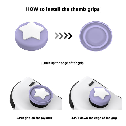 Replacement thumb grip caps on sale for nintendo switch