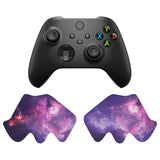 PlayVital Nebula Galaxy Anti-Skid Sweat-Absorbent Controller Grip for Xbox Series X/S Controller, Professional Textured Soft Rubber Pads Handle Grips for Xbox Series X/S Controller - X3PJ046