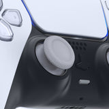eXtremeRate New Hope Gray Dual-Color Replacement Thumbsticks for PS5 Controller, Custom Analog Stick Joystick Compatible with PS5, for PS4 All Model Controller - JPF641