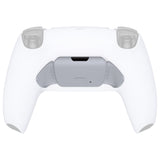 eXtremeRate New Hope Gray Replacement Redesigned K1 K2 Back Button Housing Shell for PS5 Controller eXtremerate RISE Remap Kit - Controller & RISE Remap Board NOT Included - WPFM5011