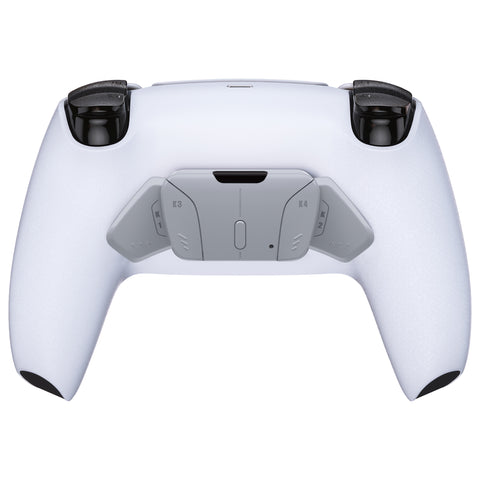 eXtremeRate New Hope Gray Replacement Redesigned K1 K2 K3 K4 Back Buttons Housing Shell for PS5 Controller RISE4 Remap Kit - Controller & RISE4 Remap Board NOT Included - VPFM5010