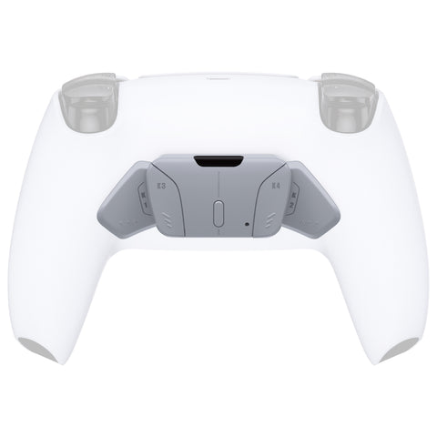 eXtremeRate New Hope Gray Replacement Redesigned K1 K2 K3 K4 Back Buttons Housing Shell for PS5 Controller RISE4 Remap Kit - Controller & RISE4 Remap Board NOT Included - VPFM5010