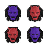 PlayVital Switch Joystick Caps, Switch Lite Thumbstick Caps, Silicone Analog Cover for Switch OLED Joycon Thumb Grip Rocker Caps for Nintendo Switch & Switch Lite - Oni Demons - NJM1185