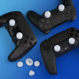 eXtremeRate EDGE Sticks Swappable Thumbsticks for PS5 & PS5 Edge & PS4 All Model Controllers - Robot White - P5J203