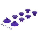 eXtremeRate EDGE Sticks Swappable Thumbsticks for PS5 Controller, Custom Purple Replacement Interchangeable Analog Stick Joystick for PS5, for PS4 All Model Controllers Universal - WITHOUT Controller - P5J206