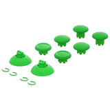 eXtremeRate EDGE Sticks Swappable Thumbsticks for PS5 Controller, Custom Green Replacement Interchangeable Analog Stick Joystick for PS5, for PS4 All Model Controllers Universal - WITHOUT Controller - P5J211