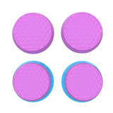 PlayVital Thumbs Pro ARMOR Thumbstick Extender for Xbox Core Controller, for Xbox Series X/S Controller, Joystick Caps Grip for Xbox One Controller - 2 High Raise and 2 Mid Raise Dome - Orchid Purple & Heaven Blue - PJM5004