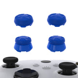 PlayVital Thumbs Pro HURRICANE Thumbstick Extender for Xbox Core Controller, for Xbox Series X/S Controller, Joystick Caps for Xbox One Controller - 2 High Raise & 2 Mid Raise Dome - Blue - PJM5007