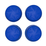 PlayVital Thumbs Pro HURRICANE Thumbstick Extender for Xbox Core Controller, for Xbox Series X/S Controller, Joystick Caps for Xbox One Controller - 2 High Raise & 2 Mid Raise Dome - Blue - PJM5007